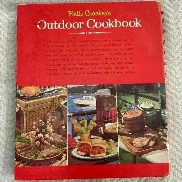 Vintage Betty Crocker First Edition, 1st Printing 1967 Outdoor Cooking BBQ Grill - Picture 7 of 7
